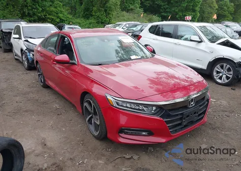 2019 Honda Accord Sport z USA, uszkodzony, nr VIN 1HGCV1F37KA110015